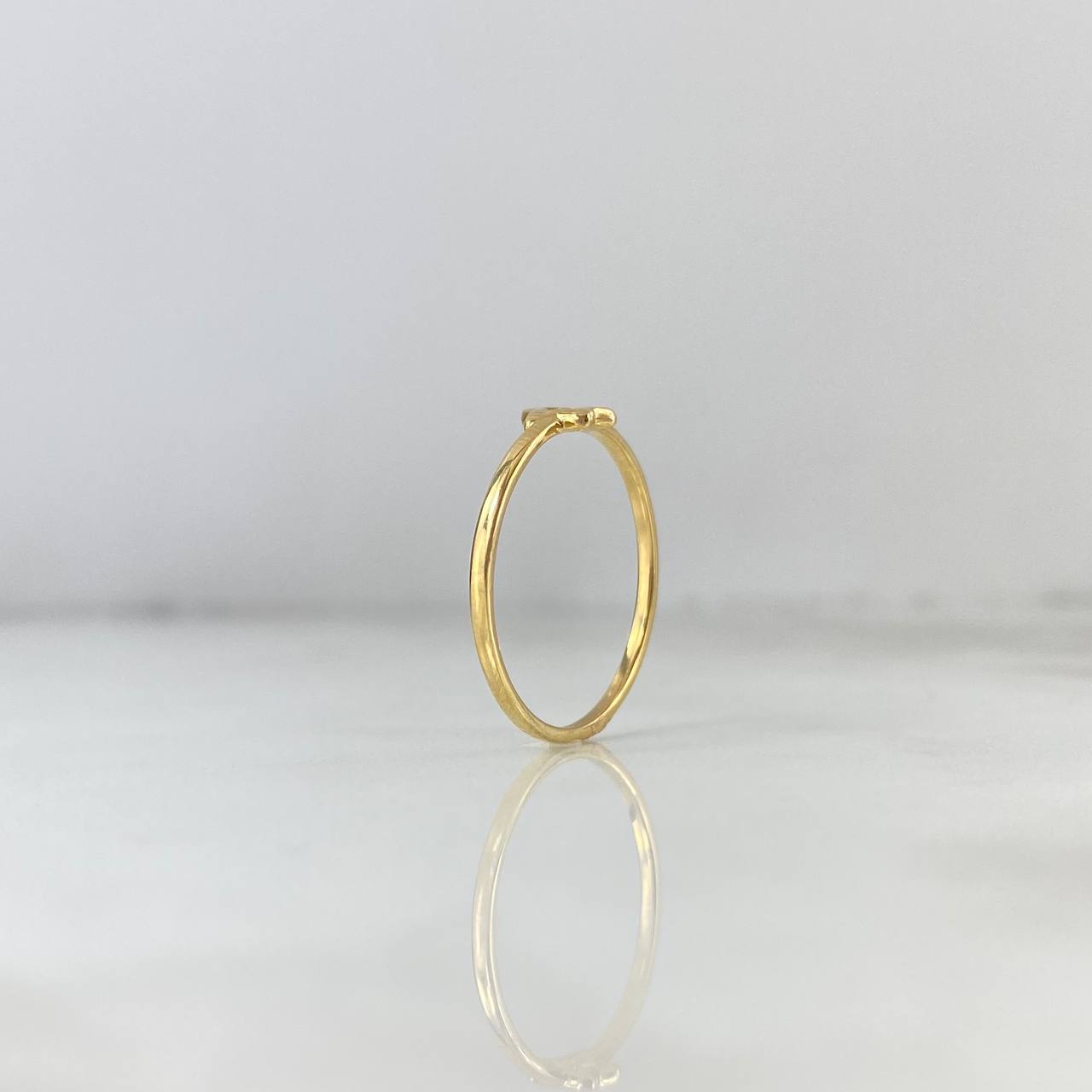 Anillo Estrella 1.35gr / T8 1/4 / Oro Amarillo *