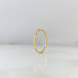 Anillo Estrella 1.35gr / T 6 / Oro Amarillo ©