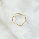 Anillo Zig-zag 0.95g / T5 3/4 Oro Amarillo 18K