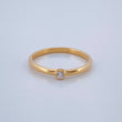 Anillo Solitario Diamante 1.45gr / T5 3/4 / Oro Amarillo 18K %