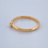 Anillo Solitario Diamante 1.45gr / T5 3/4 / Oro Amarillo 18K %