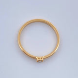 Anillo Solitario Diamante 1.45gr / T5 3/4 / Oro Amarillo 18K %