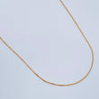 Cadena Veneciana 0.85gr / 45cm / 0.55mm Oro Amarillo +3 18K %