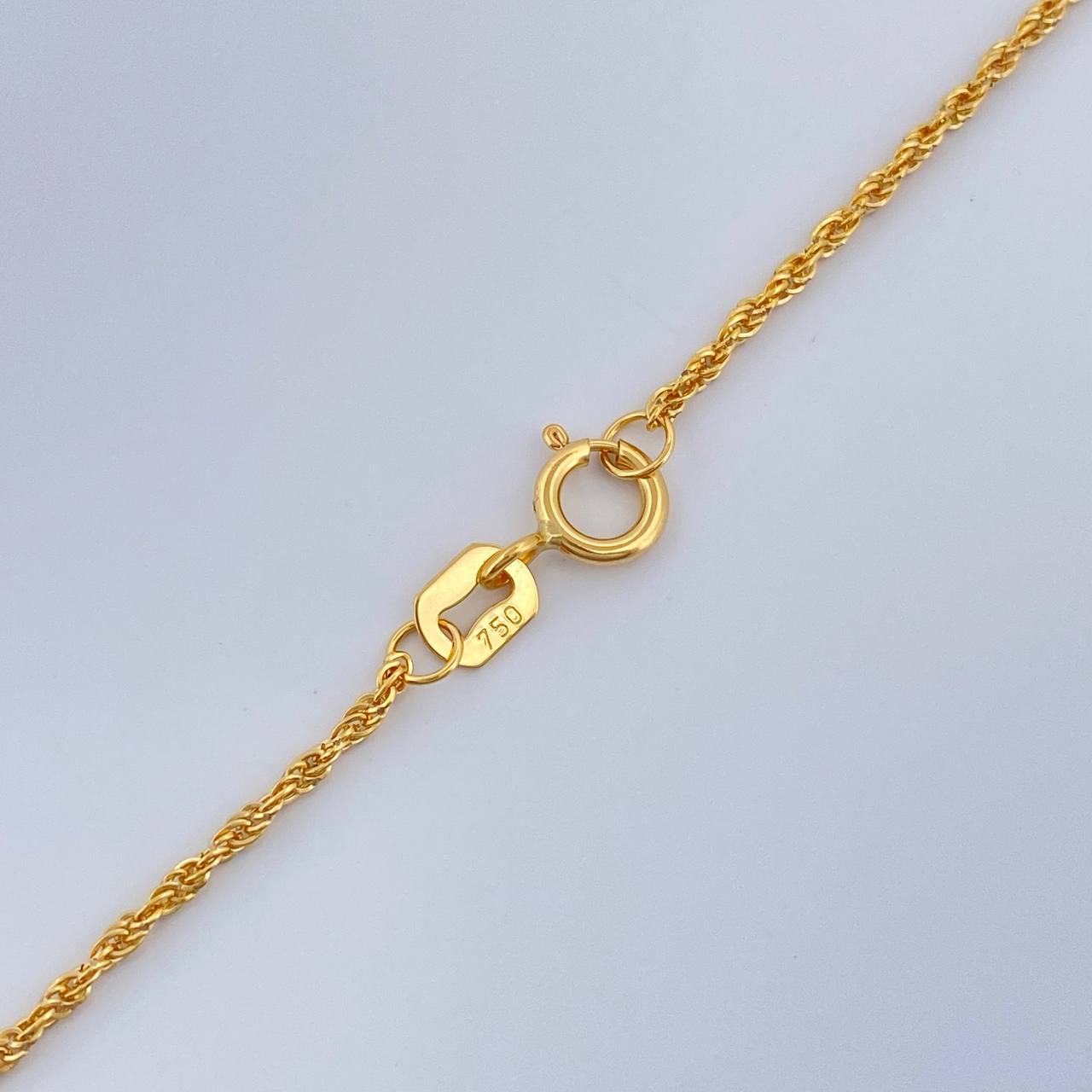 Cadena Lazo 1.35gr / 60cm / 1.2mm Oro Amarillo +3 18K %