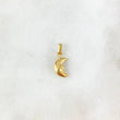 Dije Luna 0.35gr / 1.7cm / Troquelada Oro Amarillo ©