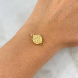 Herraje San Benito 0.6gr / 1.8cm / Oro Amarillo