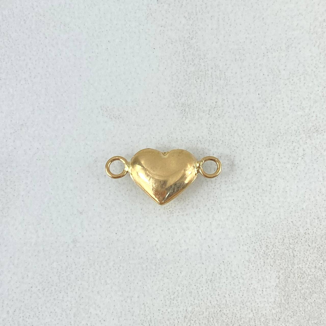 Herraje Corazon 0.3gr / 1.3cm / Oro Amarillo