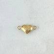 Herraje Corazon 0.3gr / 1.3cm / Oro Amarillo