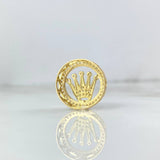 Herraje Corona Tambor 3gr / 1.7cm / Circones Blancos Oro Amarillo
