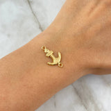 Herraje Ancla 0.75gr / 2.2cm / Oro Amarillo