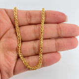Cadena Franco 11.5gr / 60cm / 2.72mm Oro Amarillo +3 18K $