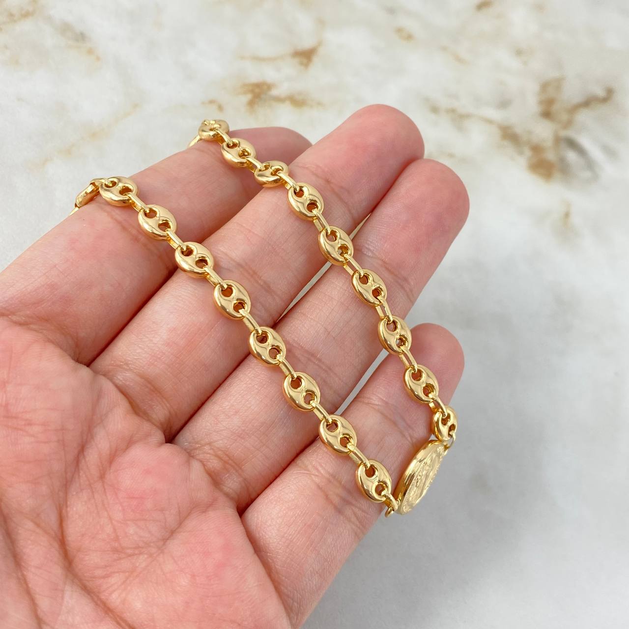Pulso GC 4.6gr / 20cm / 5.3mm San Benito Oro Amarillo