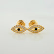 Topos Ojo Mistico 1gr / 6.7mm Oro Amarillo 18K