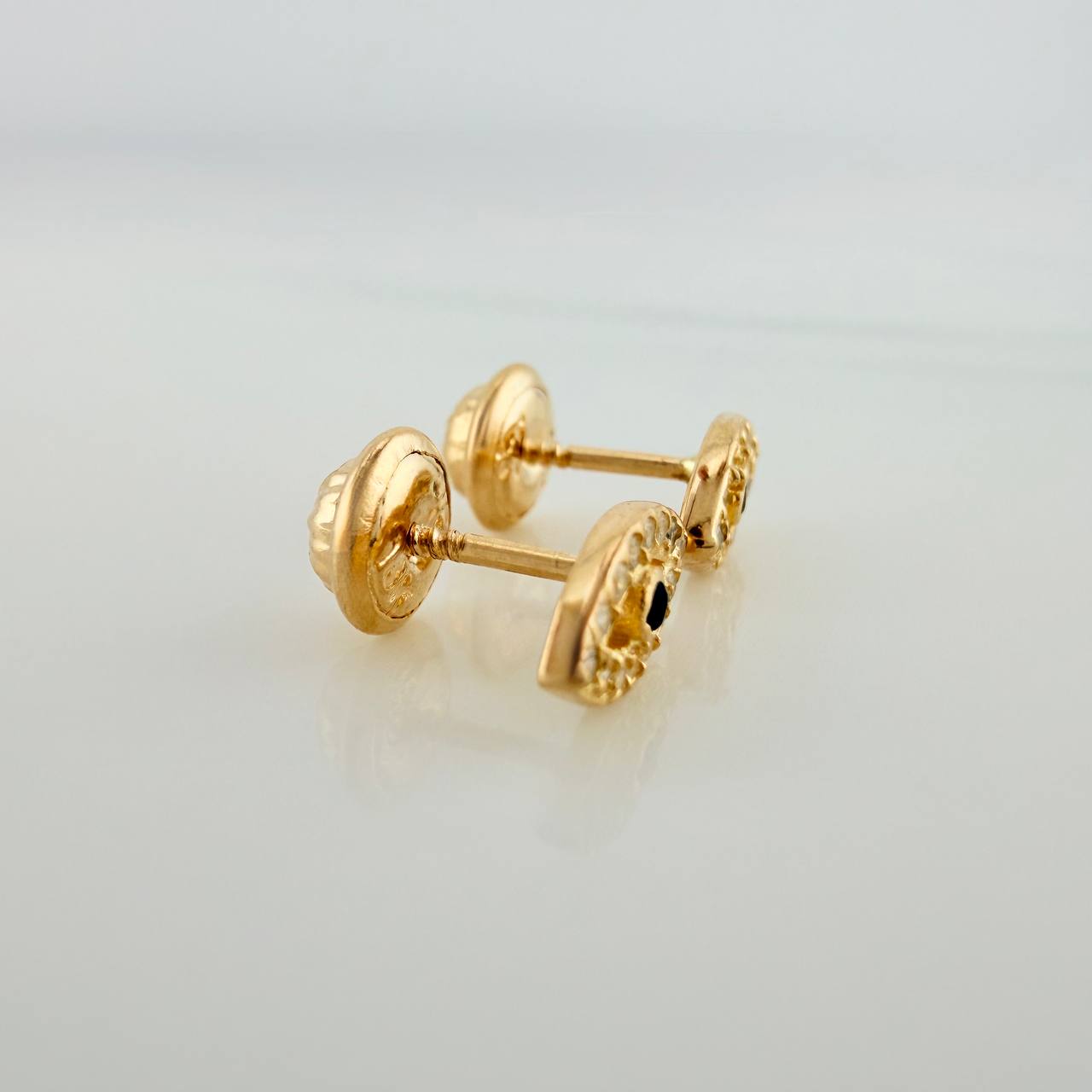 Topos Ojo Mistico 1gr / 6.7mm Oro Amarillo 18K