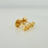 Topos Infinito 0.7gr / 6.23mm Oro Amarillo 18K &
