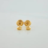 Topos Corazon 0.4gr / Troquelado Oro Amarillo &