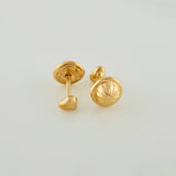 Topos Corazon 0.4gr / Troquelado Oro Amarillo &