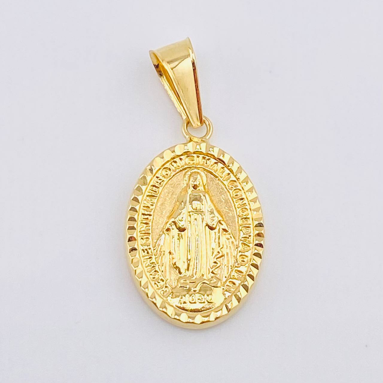 Dije Virgen Milagrosa 1.55gr / 2.8cm / Oro Amarillo 18K *