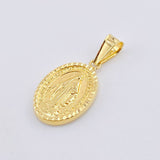 Dije Virgen Milagrosa 1.55gr / 2.8cm / Oro Amarillo 18K *