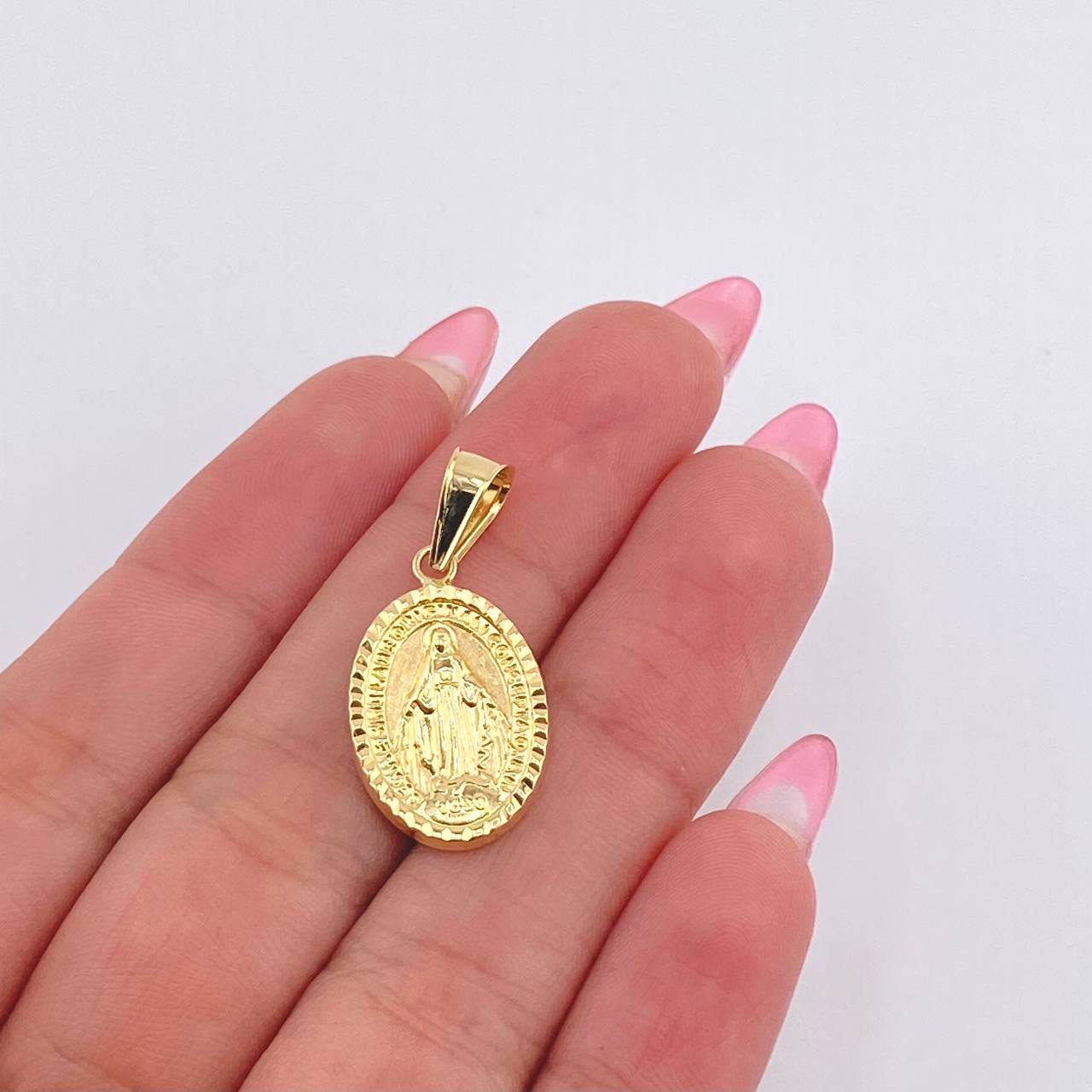 Dije Virgen Milagrosa 1.55gr / 2.8cm / Oro Amarillo 18K *