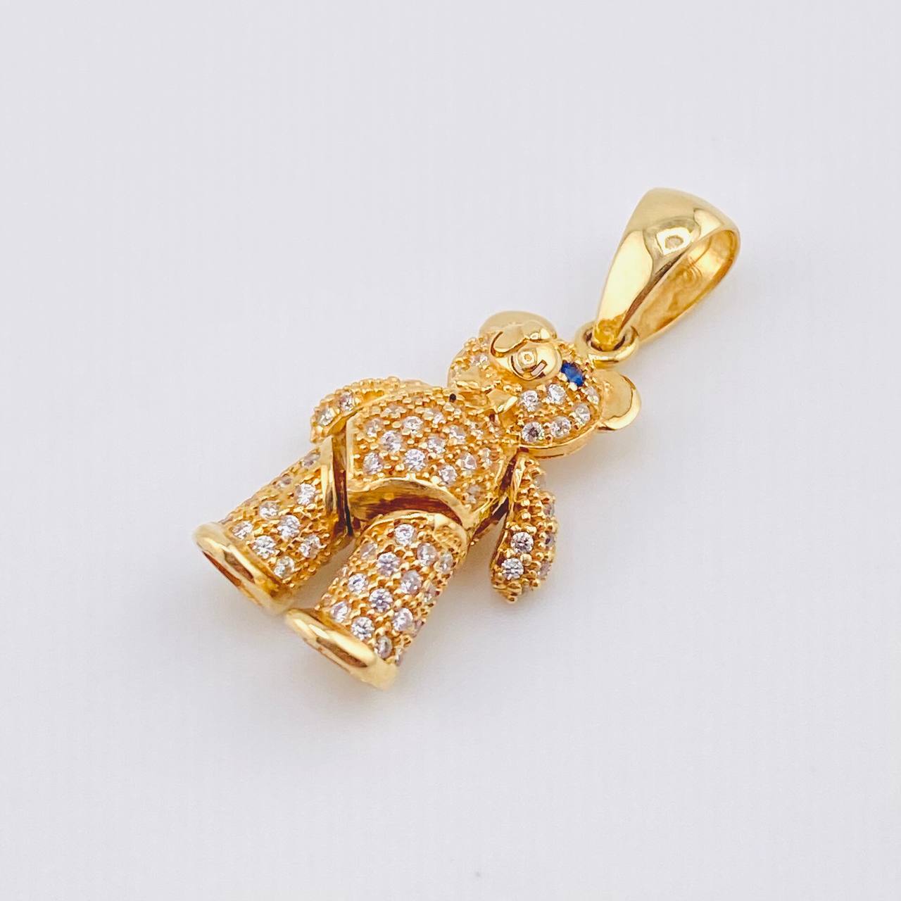 Dije Oso Articulado 4.5gr / 3cm / Oro Amarillo 18K *