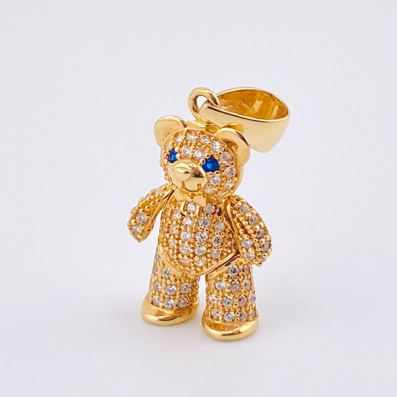 Dije Oso Articulado 4.5gr / 3cm / Oro Amarillo 18K *