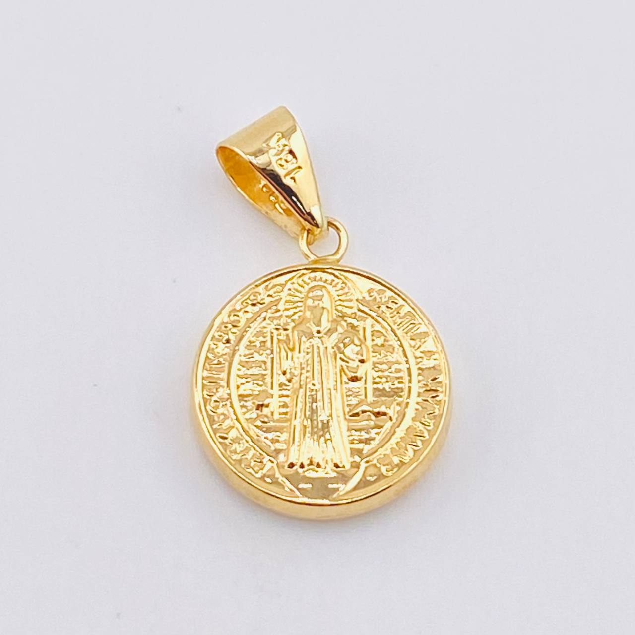 Dije San Benito 1gr / 2.3cm / Oro Amarillo 18K *