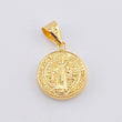 Dije San Benito 1gr / 2.3cm / Oro Amarillo 18K *