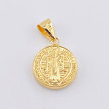 Dije San Benito 1gr / 2.3cm / Oro Amarillo 18K *