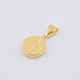 Dije San Benito 0.8gr / 2.1cm / Oro Amarillo 18K *