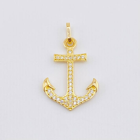 Dije Ancla 1.05gr / 2.3cm / Oro Amarillo 18K