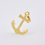 Dije Ancla 1.05gr / 2.3cm / Oro Amarillo 18K