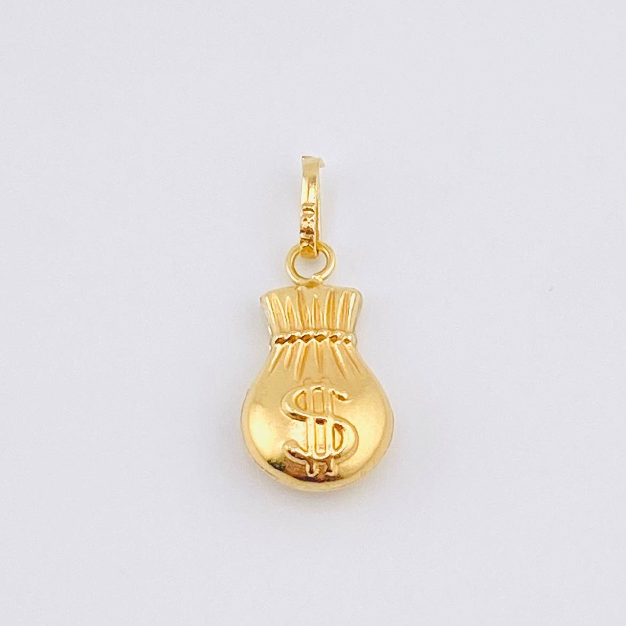 Dije Bolsa Dinero 0.55gr / 2cm / Oro Amarillo 18K