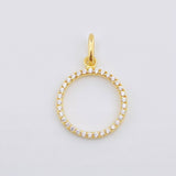 Dije Aro 0.9gr / 2cm / Oro Amarillo 18K *