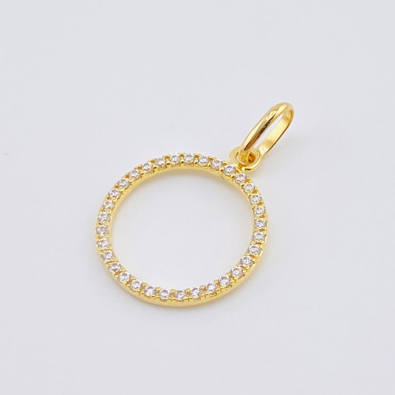 Dije Aro 0.9gr / 2cm / Oro Amarillo 18K *