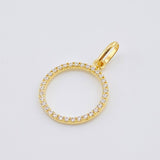 Dije Aro 0.9gr / 2cm / Oro Amarillo 18K *