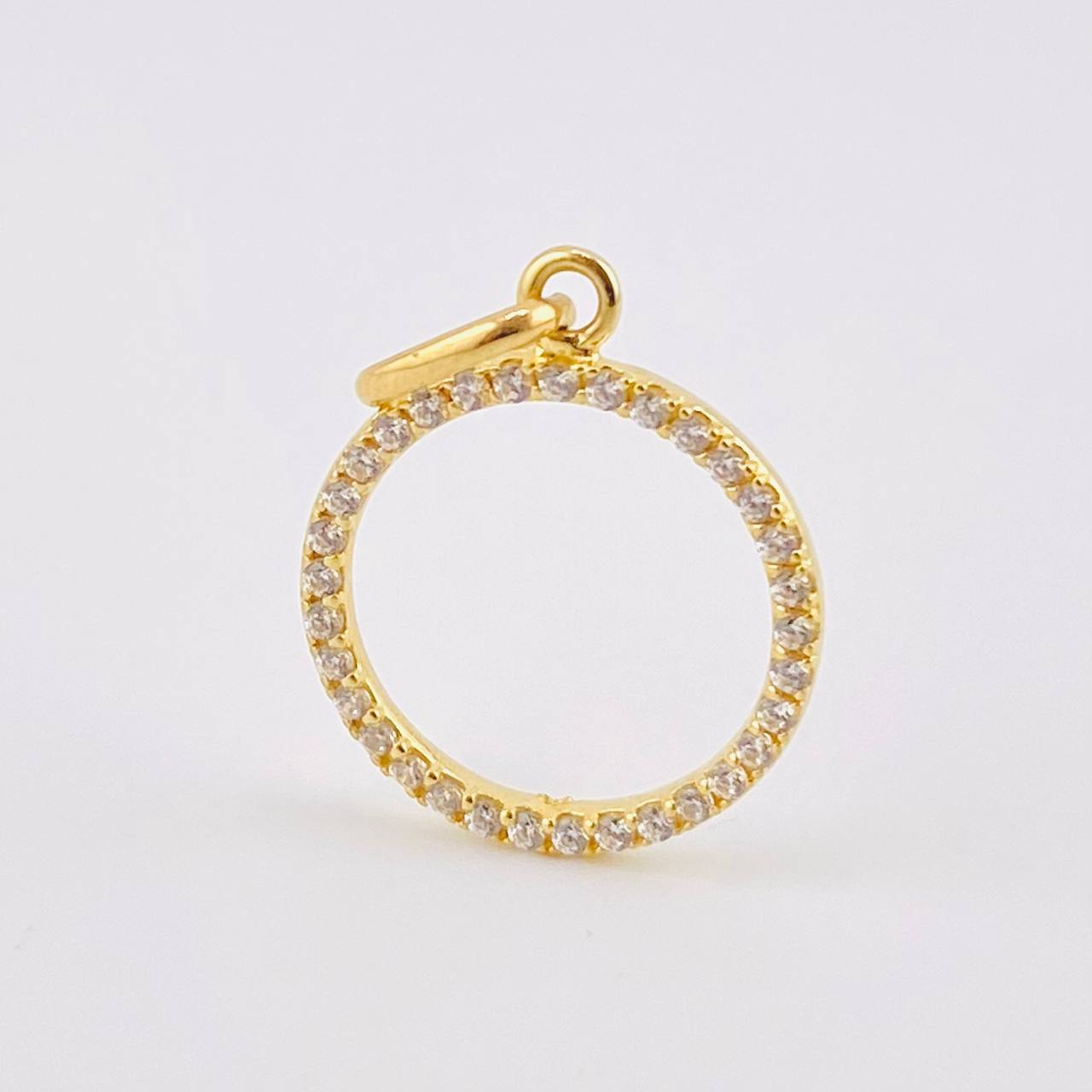 Dije Aro 0.9gr / 2cm / Oro Amarillo 18K *