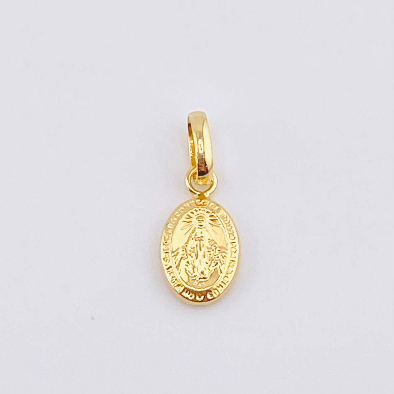 Dije Virgen Milagrosa 0.3gr / 1.5cm / Oro Amarillo 18K *