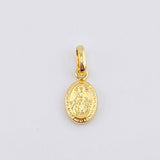 Dije Virgen Milagrosa 0.3gr / 1.5cm / Oro Amarillo 18K *