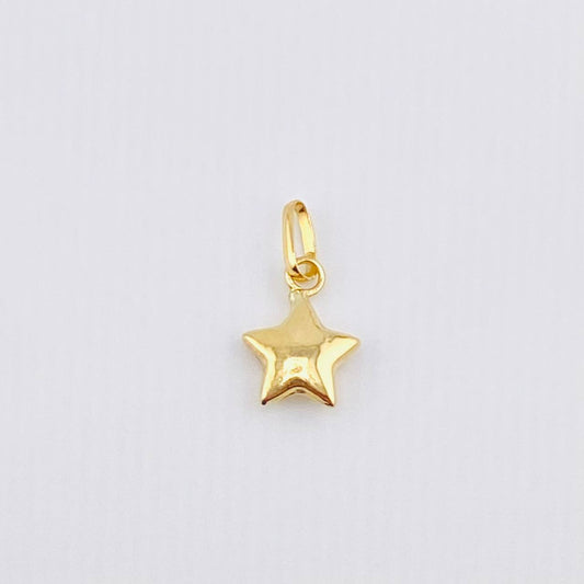 Dije Estrella 0.2gr / 1.3cm / Oro Amarillo 18K