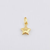 Dije Estrella 0.6gr / 2.8cm / Oro Amarillo 18K ©