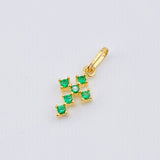 Dije Cruz 0.45gr / 1.5cm / Oro Amarillo 18K *