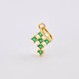 Dije Cruz 0.45gr / 1.5cm / Oro Amarillo 18K *