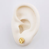 Topos Trebol 1.9 g / 8 mm Oro Amarillo 18K