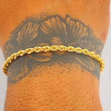 Pulso Lazo 2.7gr / 18cm / 2.8mm Oro Amarillo +3 18K $