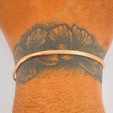 Pulso Serpiente 3.45gr / 19cm / 2mm Oro Rosa +3 18K $