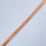 Pulso Serpiente 3.45gr / 19cm / 2mm Oro Rosa +3 18K $