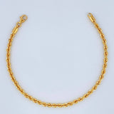 Pulso Lazo 2.7gr / 18cm / 2.8mm Oro Amarillo +3 18K $