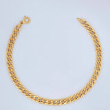 Pulso Cubano 2.45gr / 20.3cm / 3mm Oro Amarillo +1 18K $