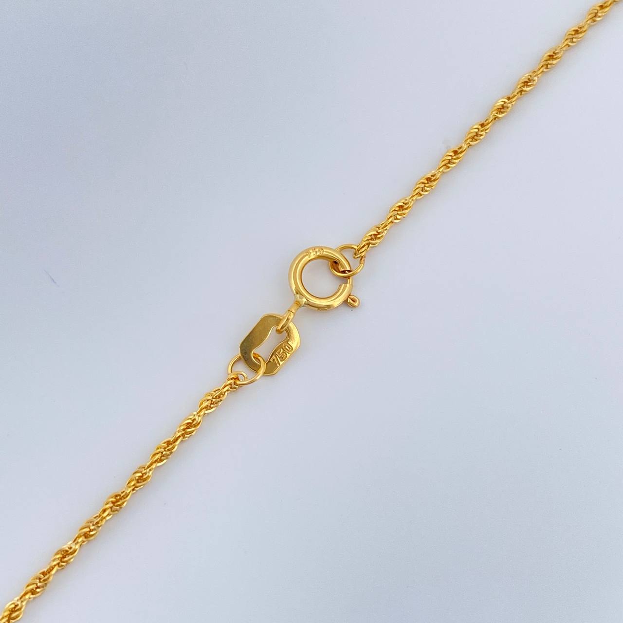 Cadena Lazo 0.95gr / 50cm / 1mm Oro Amarillo +3 $